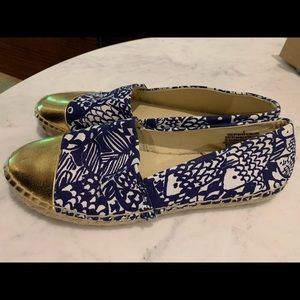 Lilly Pulitzer Espadrille Flats Size 8